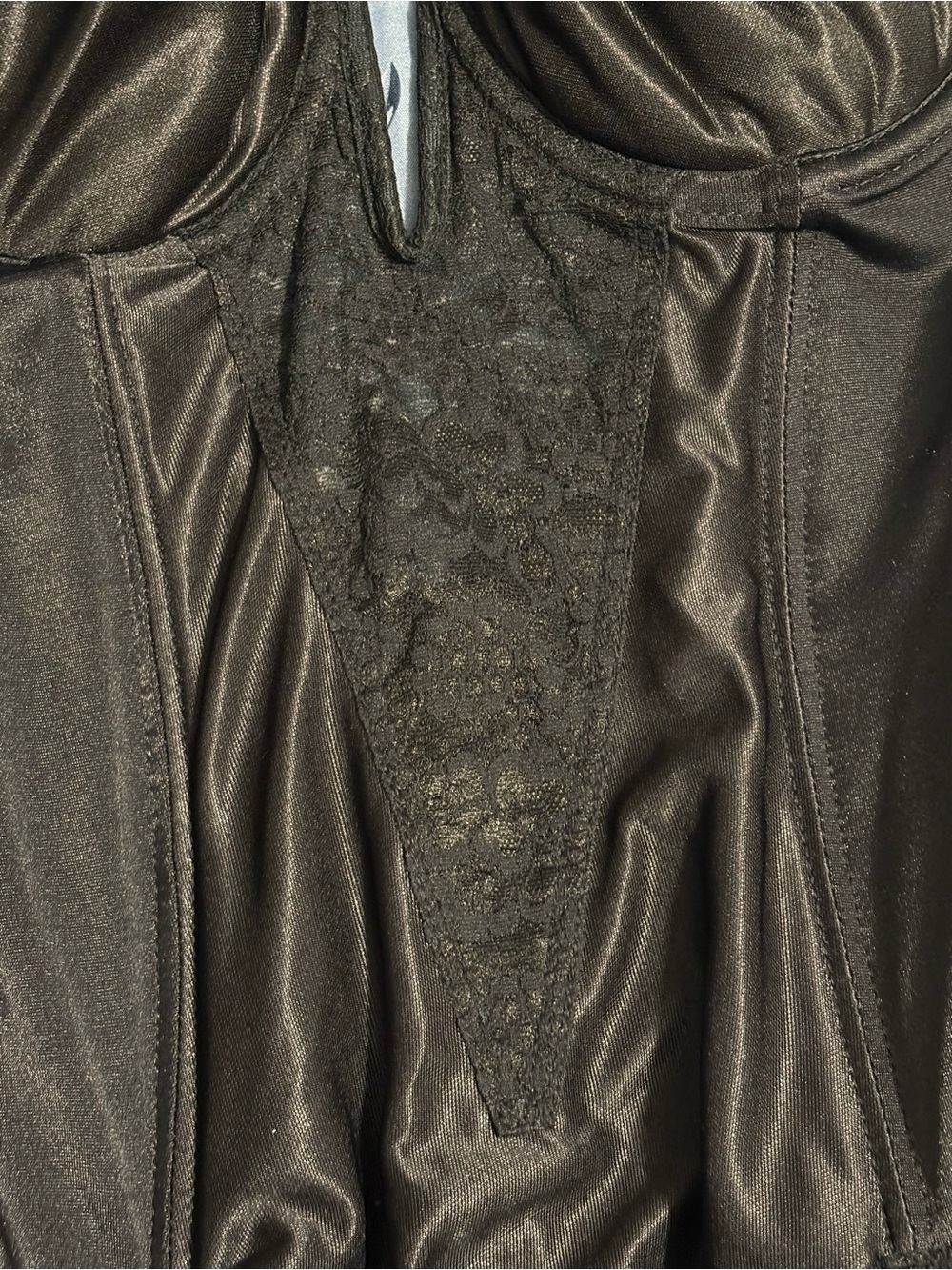 Victoria Secret Strapless Bodysuit in Black - Picture 2 of 8